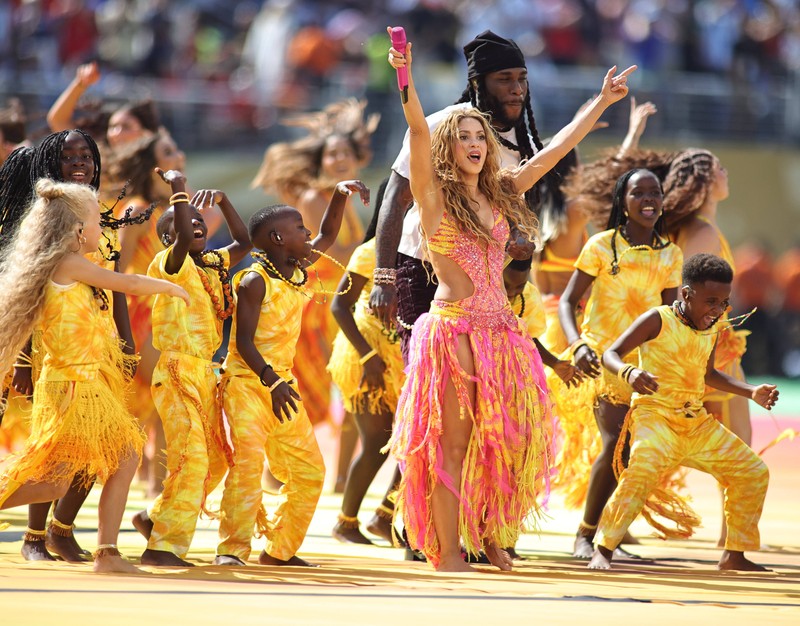Shakira sorgte bei der Halbzeitshow zur FIFA WM für einige Highlights.