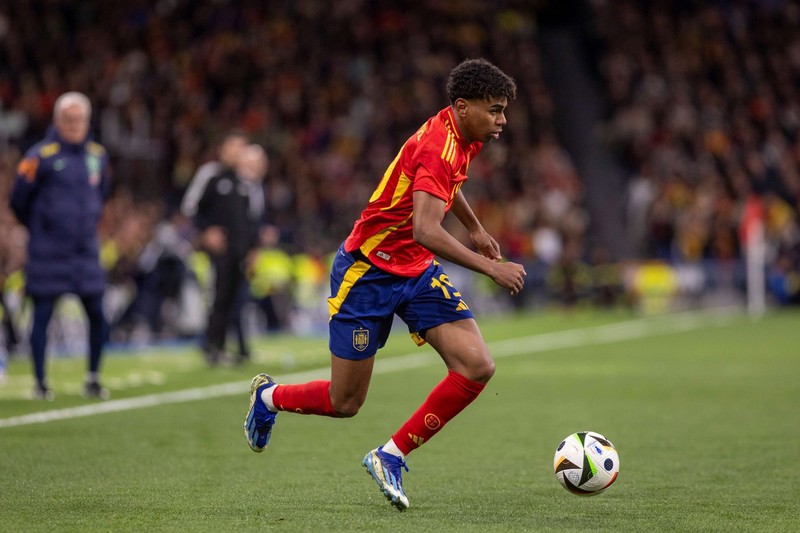 Yamal steht mit Haaland gleichauf.