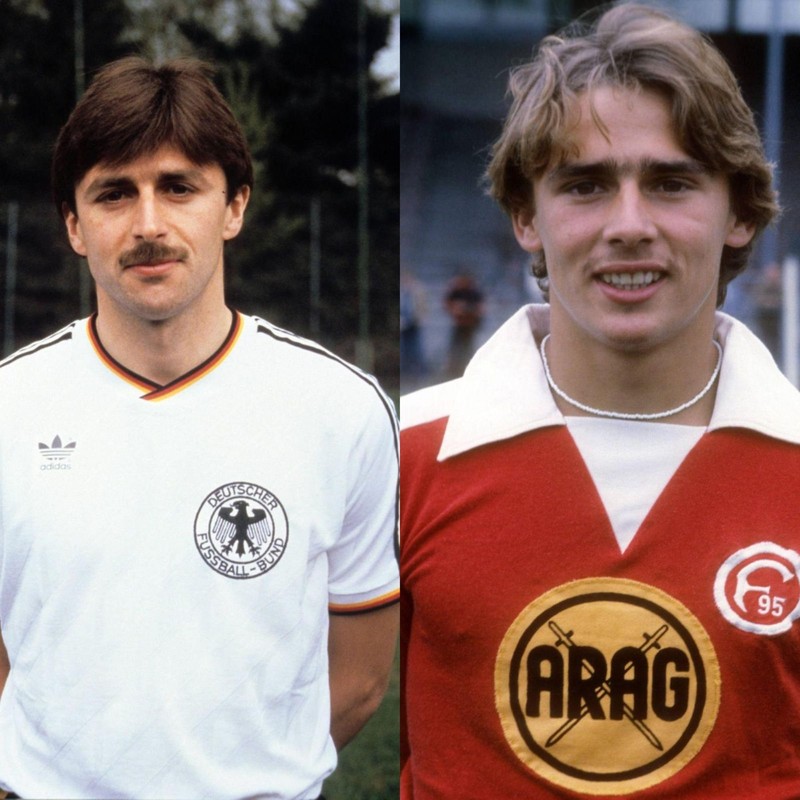 Die Brüder Klaus und Thomas Allofs verband eine gemeinsame Vereinskarriere.