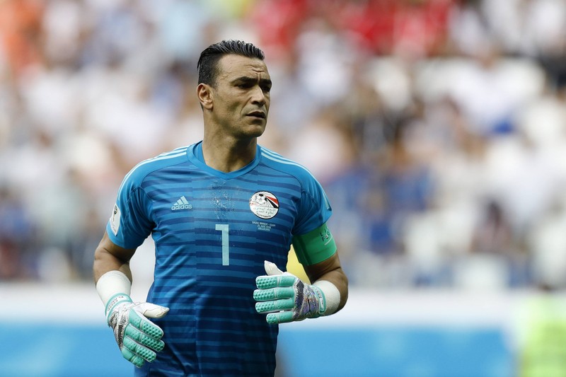 Essam El-Hadary spielte mit 45 Jahren bei einer WM.