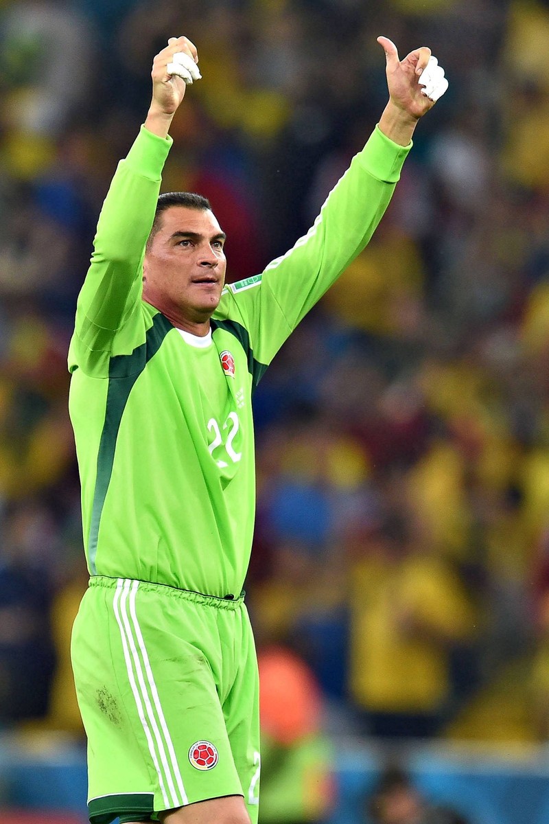 Faryd Mondragon wurde drei Tage nach seinem 43. Geburtstag für vier Jahre ältester WM-Spieler aller Zeiten.