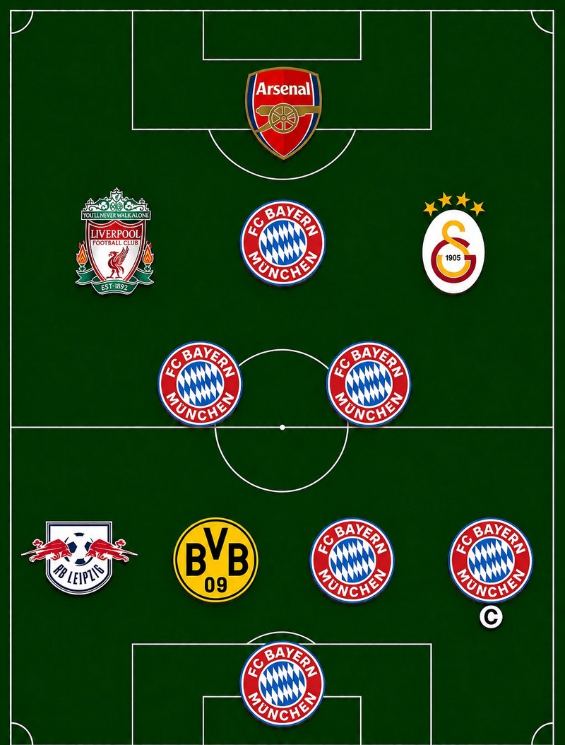 Welche Mannschaft könnte das darstellen?